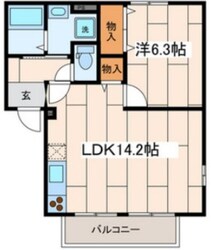 ペアシティハイツⅠの物件間取画像